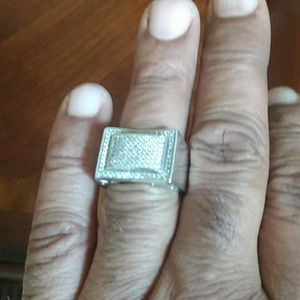 Very Nice Thick 100 percent Silver Ring